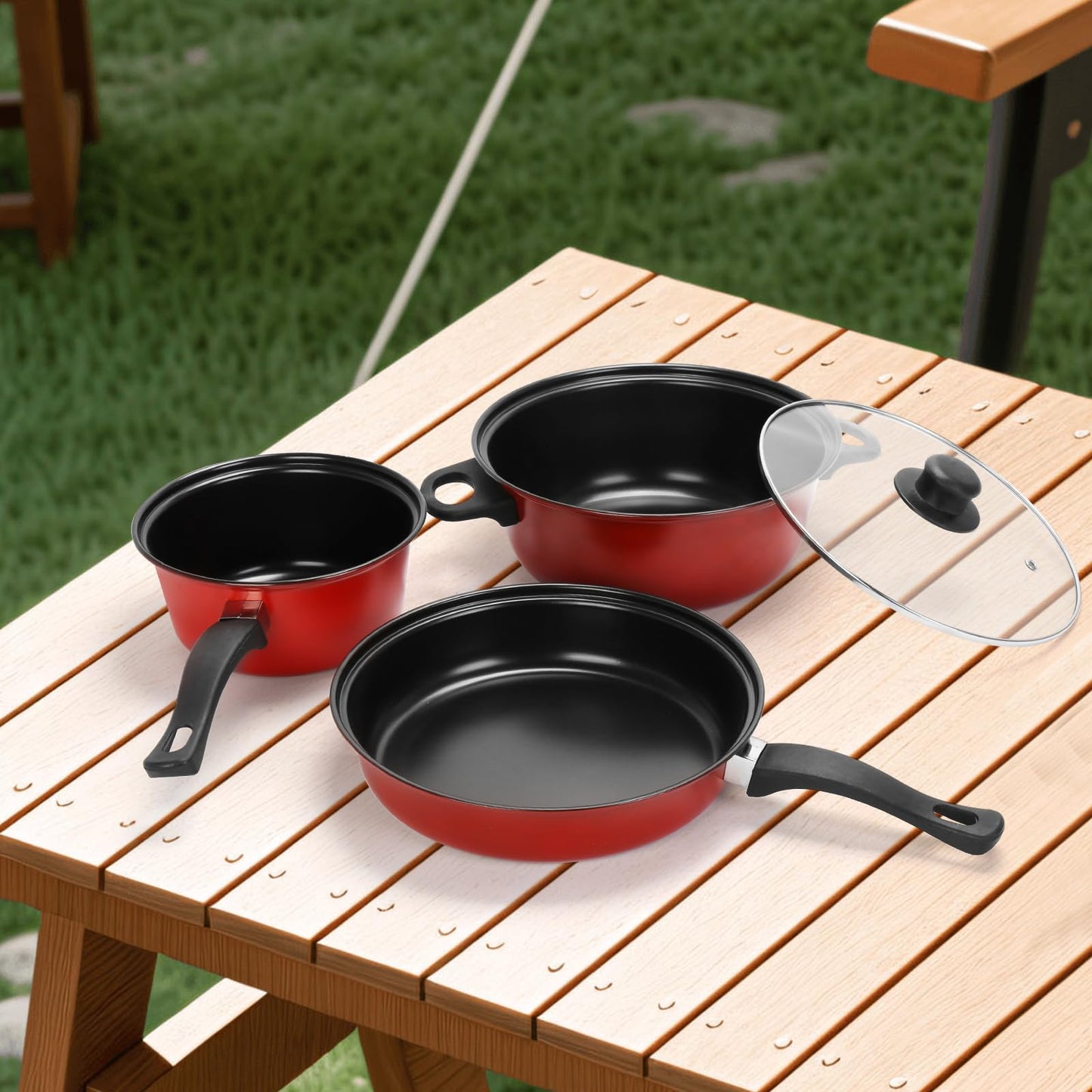 pots and a pan