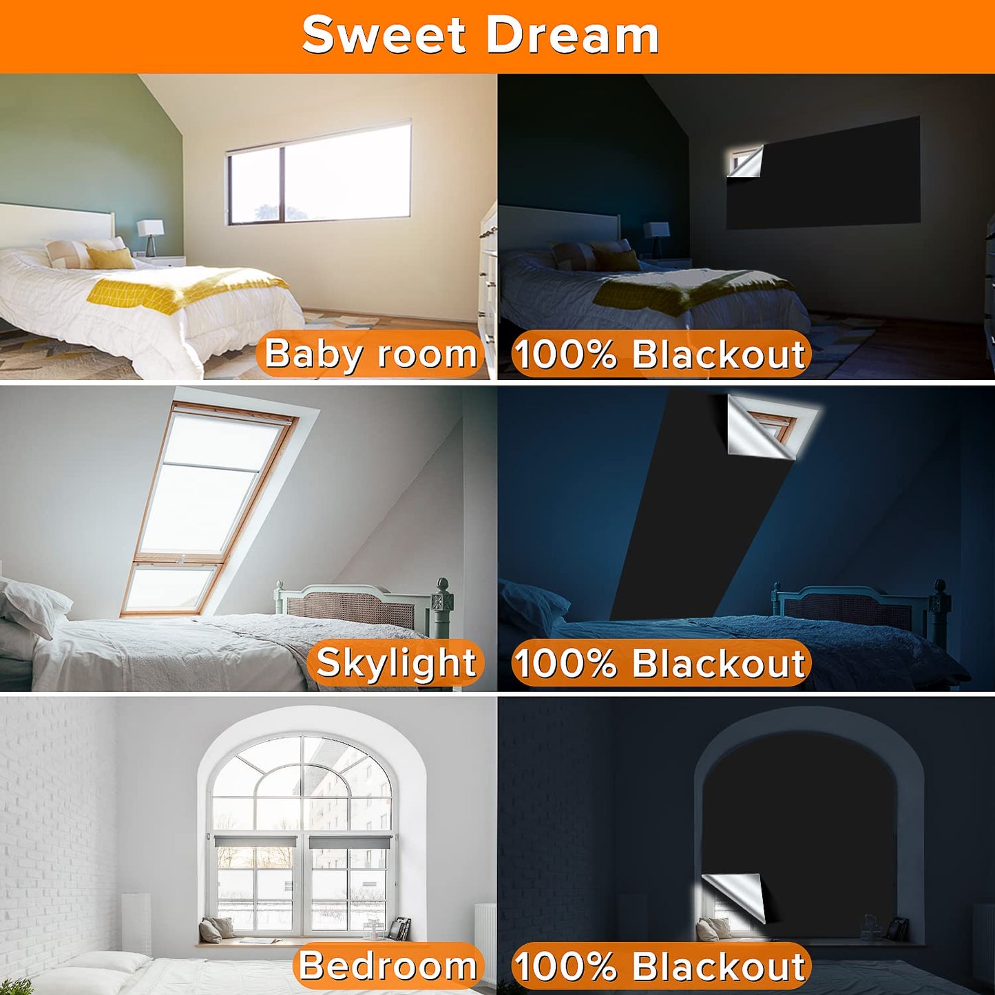 blackout curtains