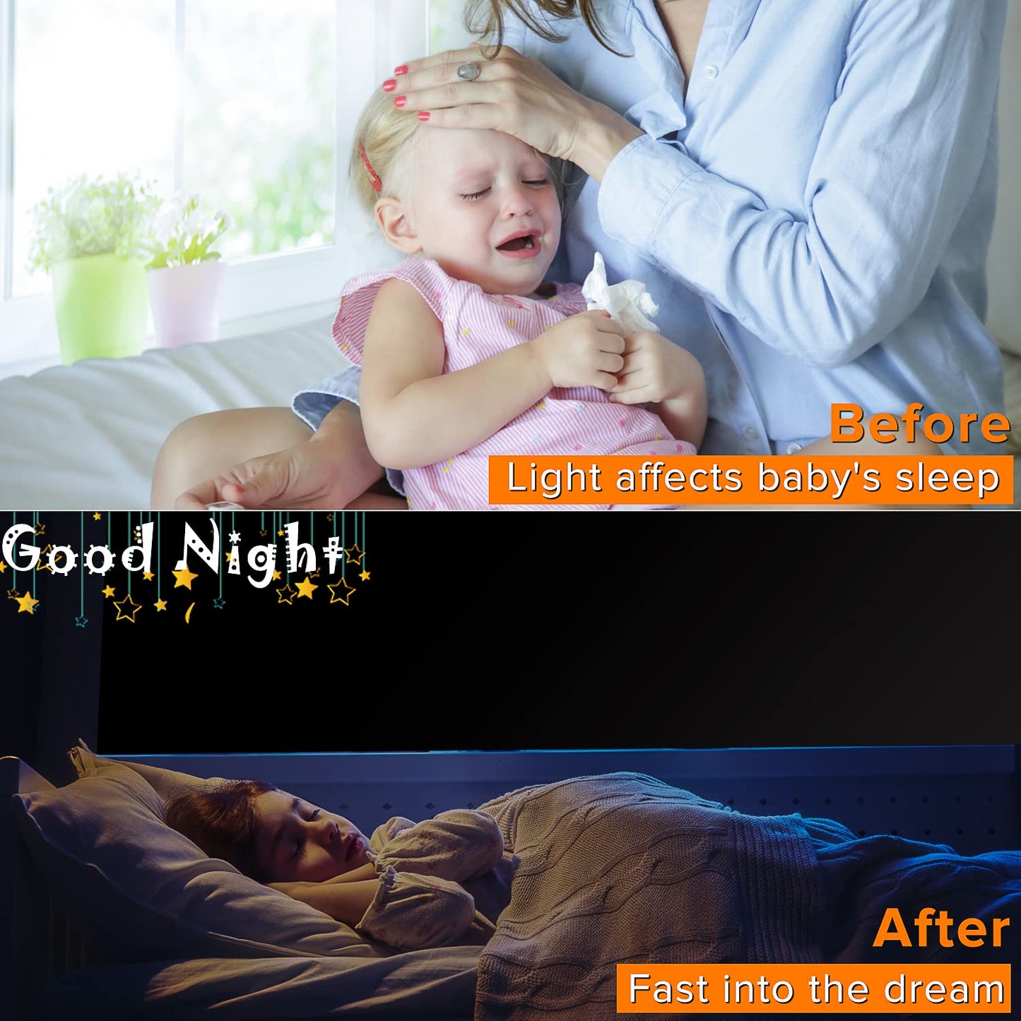 blackout curtains