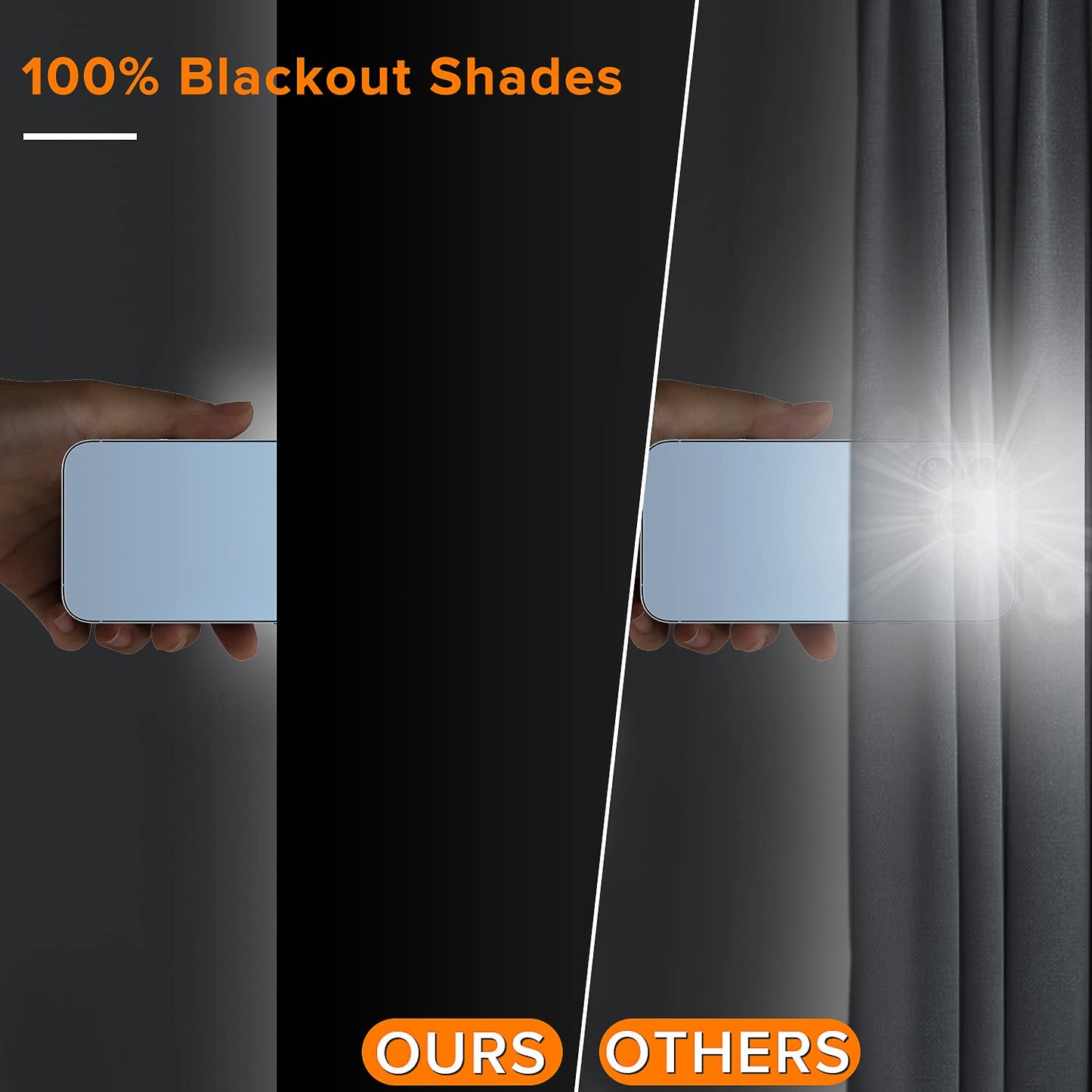blackout curtains
